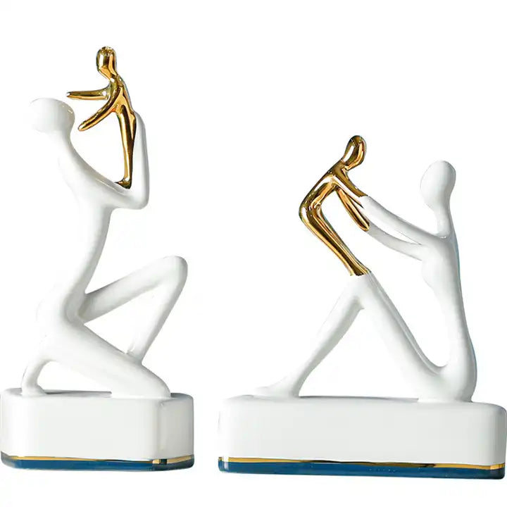 Modern Minimalist Human Figure Decor Set